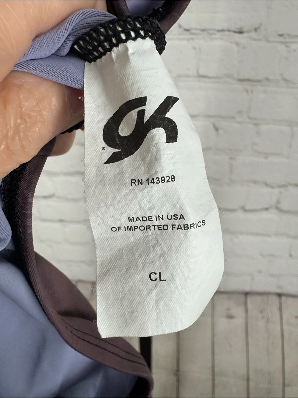 GK leotards size